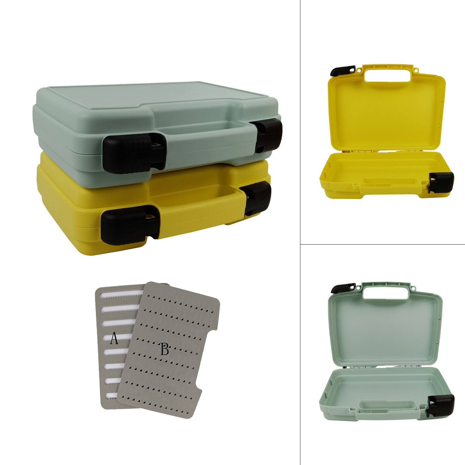 Aventik Fly Box Streamer Saltwater Large Boating Box 10.43X8.27X3.15 inch