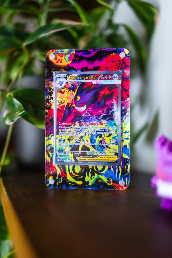 Mega Gengar ex SAR | Extended Art Display Case for Pokemon Card