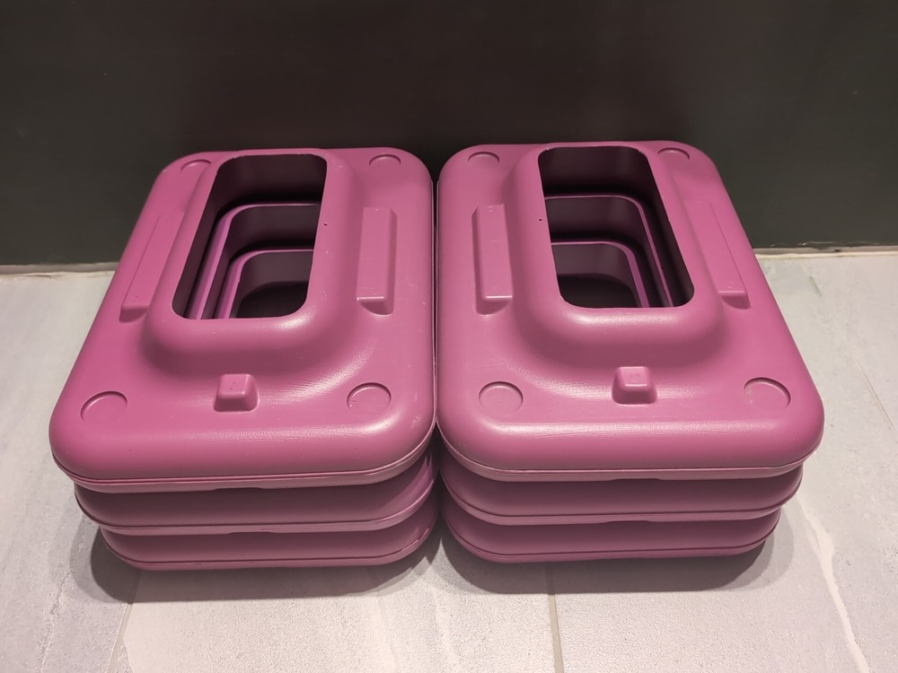The Step Original Exercise 28" Aerobic Platform Stepper with Pink Risers
