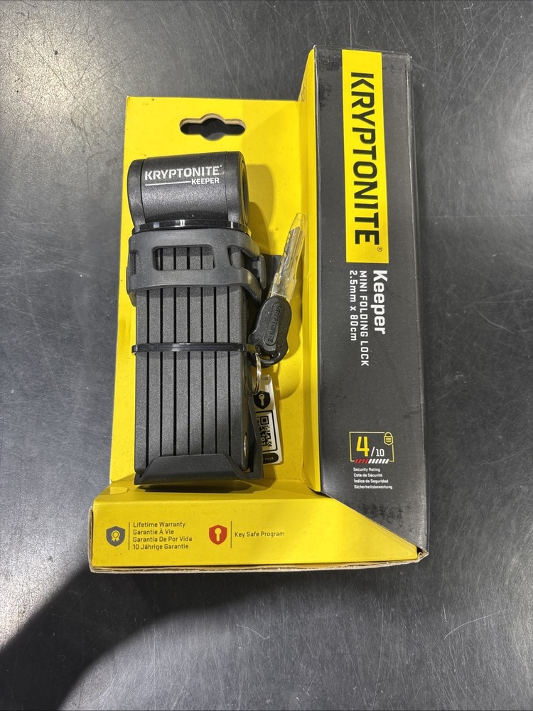 KRYPTONITE KEEPER 510 FOLDING LOCK Brand New