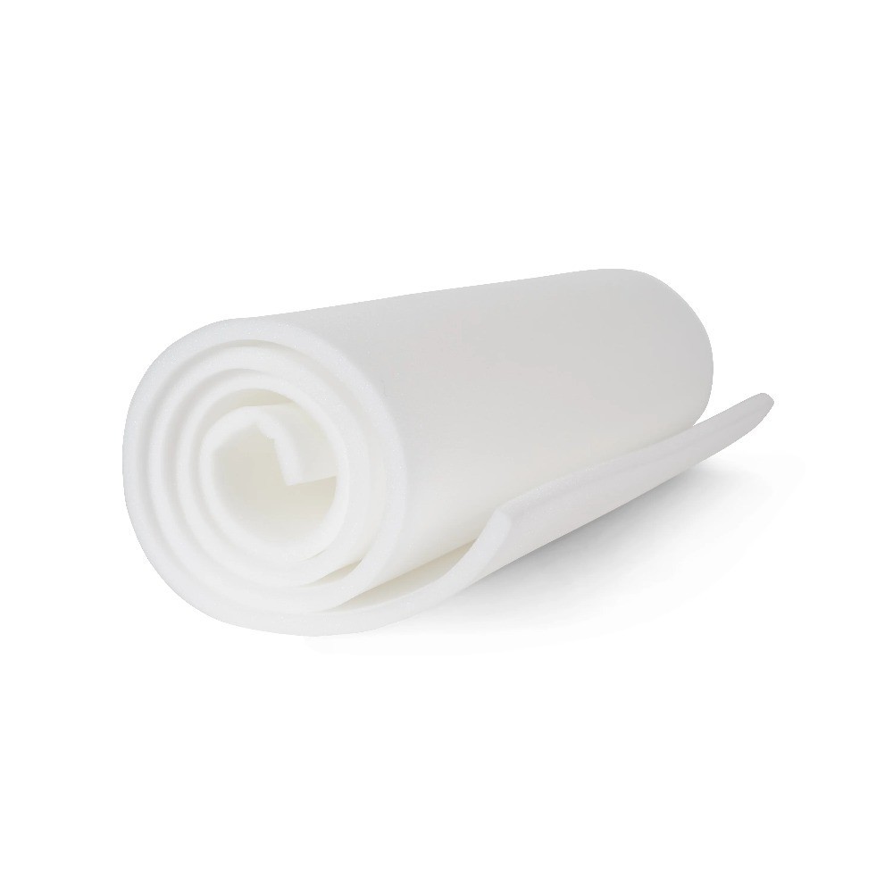 Half Inch Thick White Polyurethane Foam Sheet for Cushions DIY Projects and