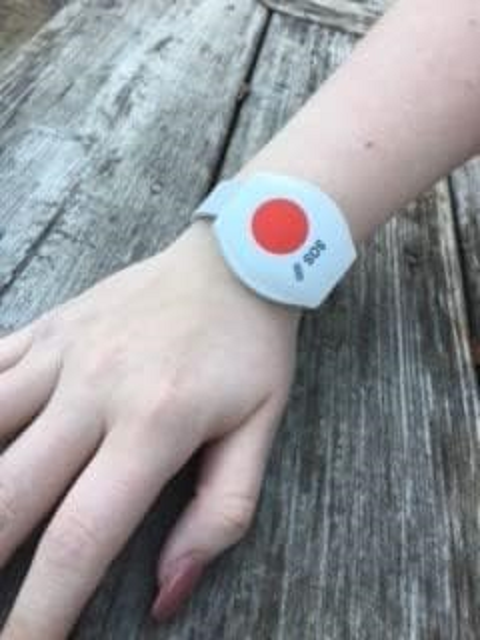 Help Dialer 700 Wrist Panic Button Only (HD700) Model ATS-TN