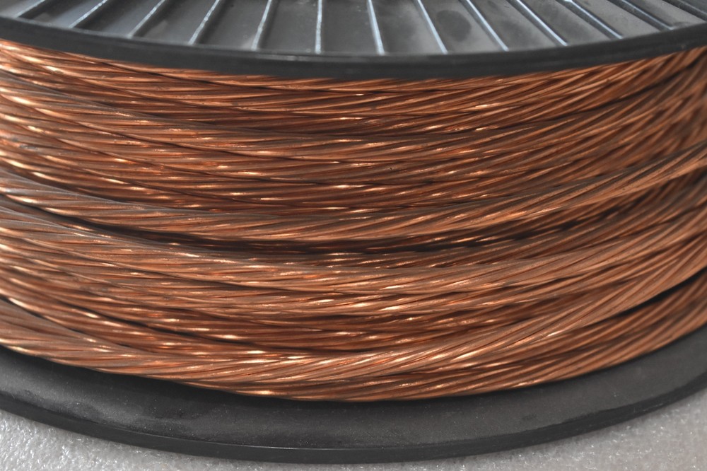 7 STRAND BARE COPPER GROUNDING WIRE 50' LENGTH