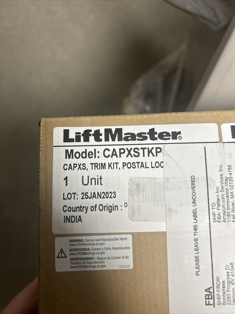 Liftmaster Postal Lock Trim Kit