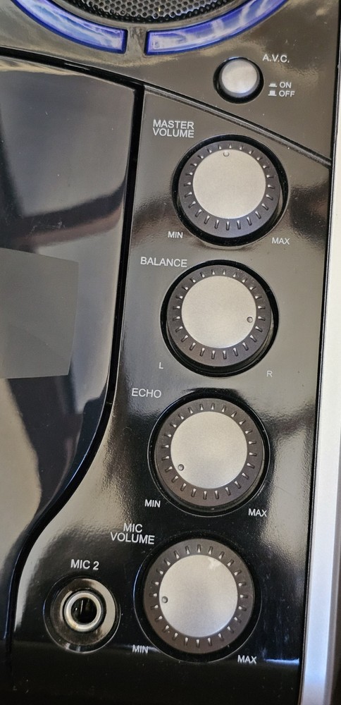 SINGING MACHINE SML-383 Portable CD+G Player Karaoke Machine