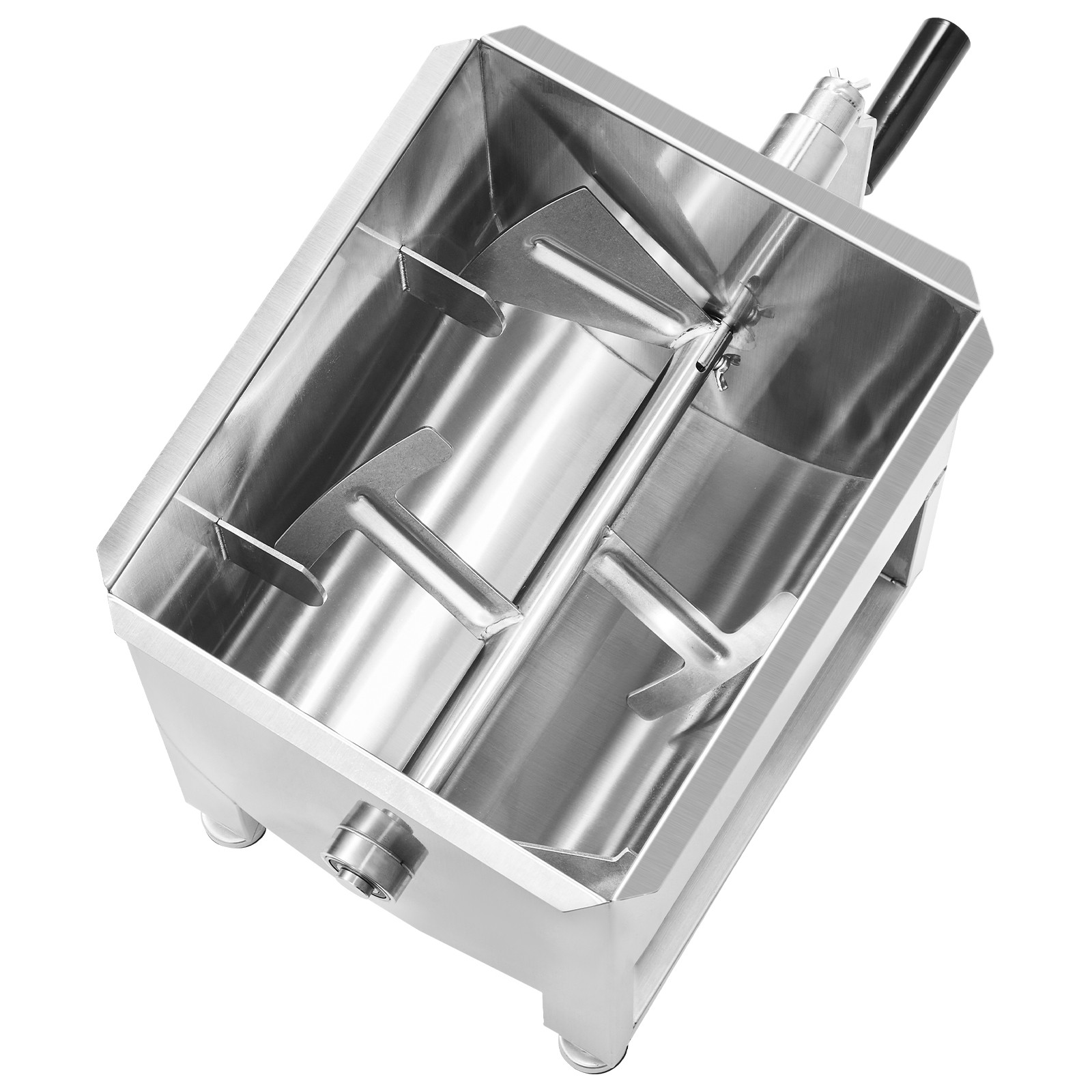 Commercial Manual Meat Mixer 30LB Meat Sausage Hand Mixing Machine Stainless