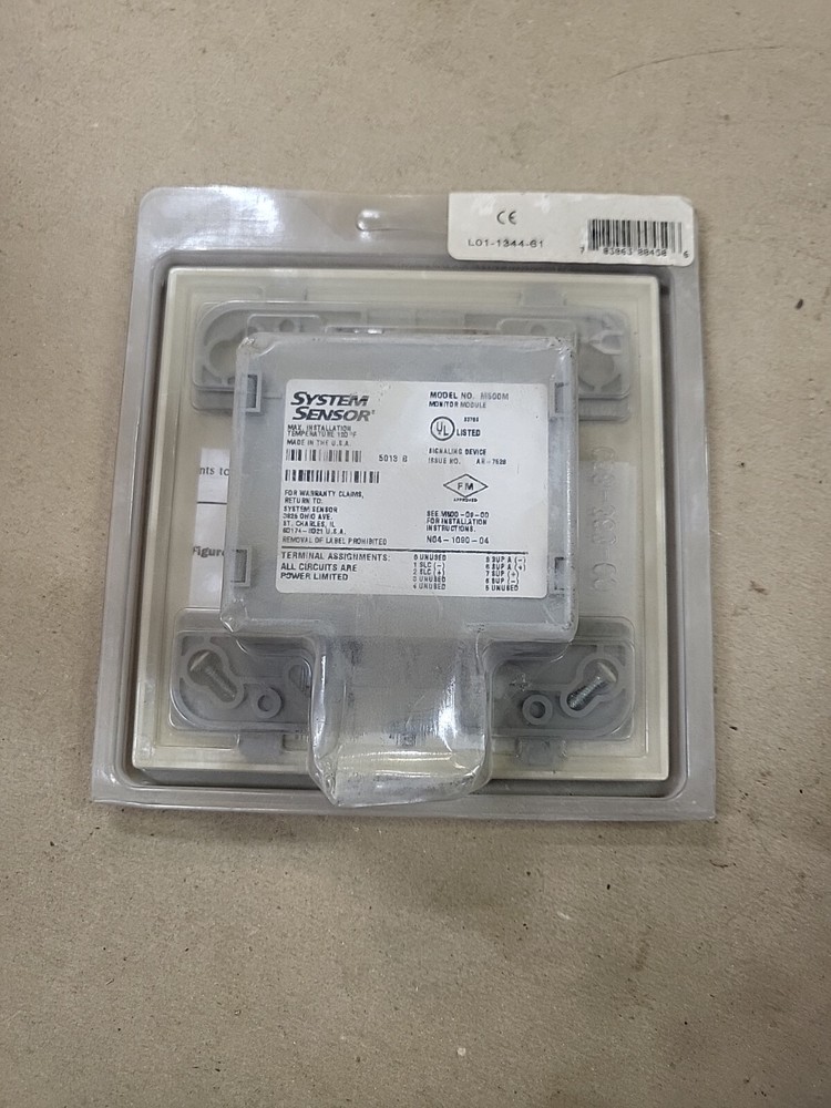 System Sensor MONITOR MODULE M500M Fire Alarm