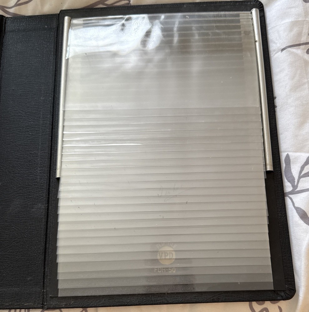 First Day Cover FDC Empty Album Good Condition Flip File Fdh-50 See Photos Stamp