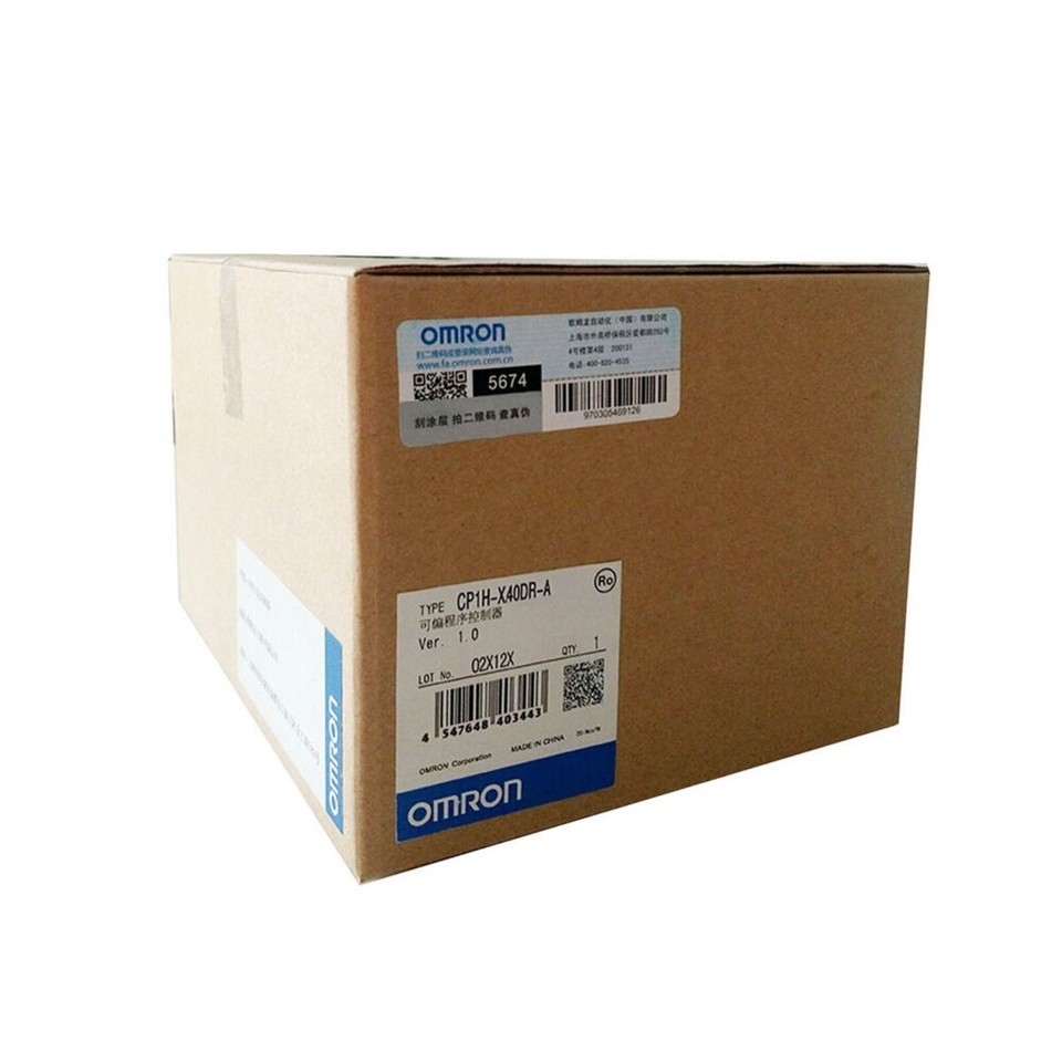 Omron CP1H-X40DR-A Programmable Controller Module Automation New in box