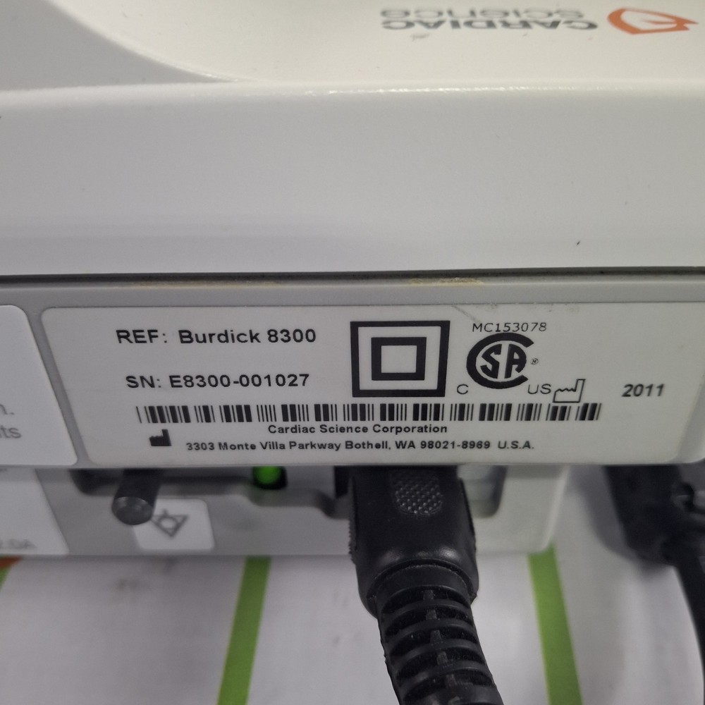 Cardiac Science Burdick 8300 ECG