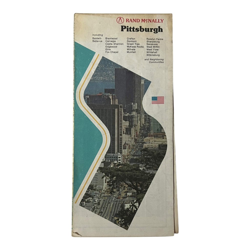 Map - Rand McNally Pittsburgh