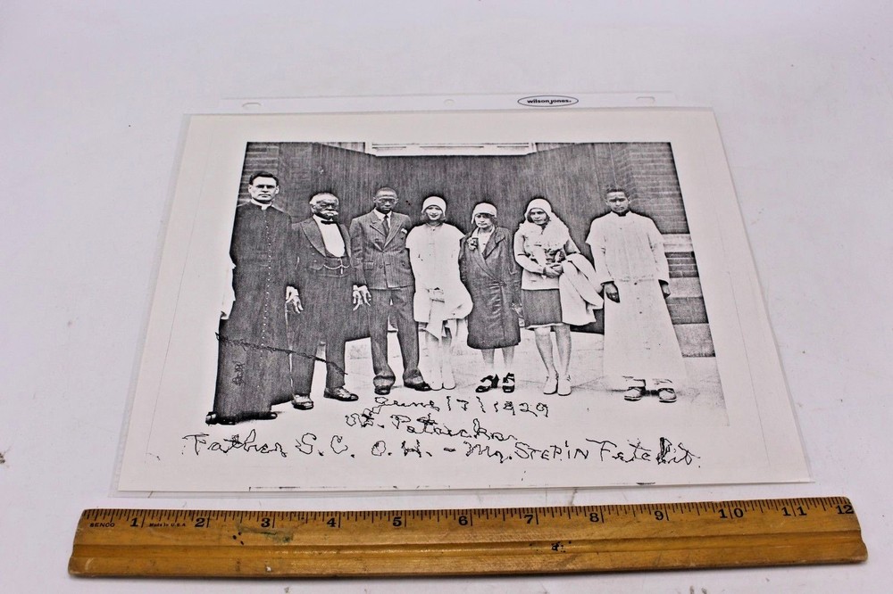 SIGNED STEPIN FETCHIT 1929 PHOTOGRAPH