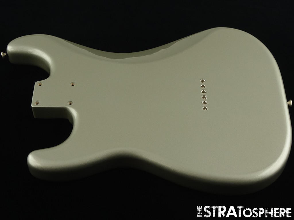 Fender ROBERT CRAY Strat, HARDTAIL BODY Stratocaster Alder Cray Inca Silver!