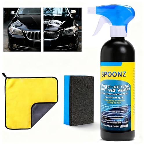 500ML Quick Effect Coating Agent –Car Coating Spray, & Polish Spray, For Car