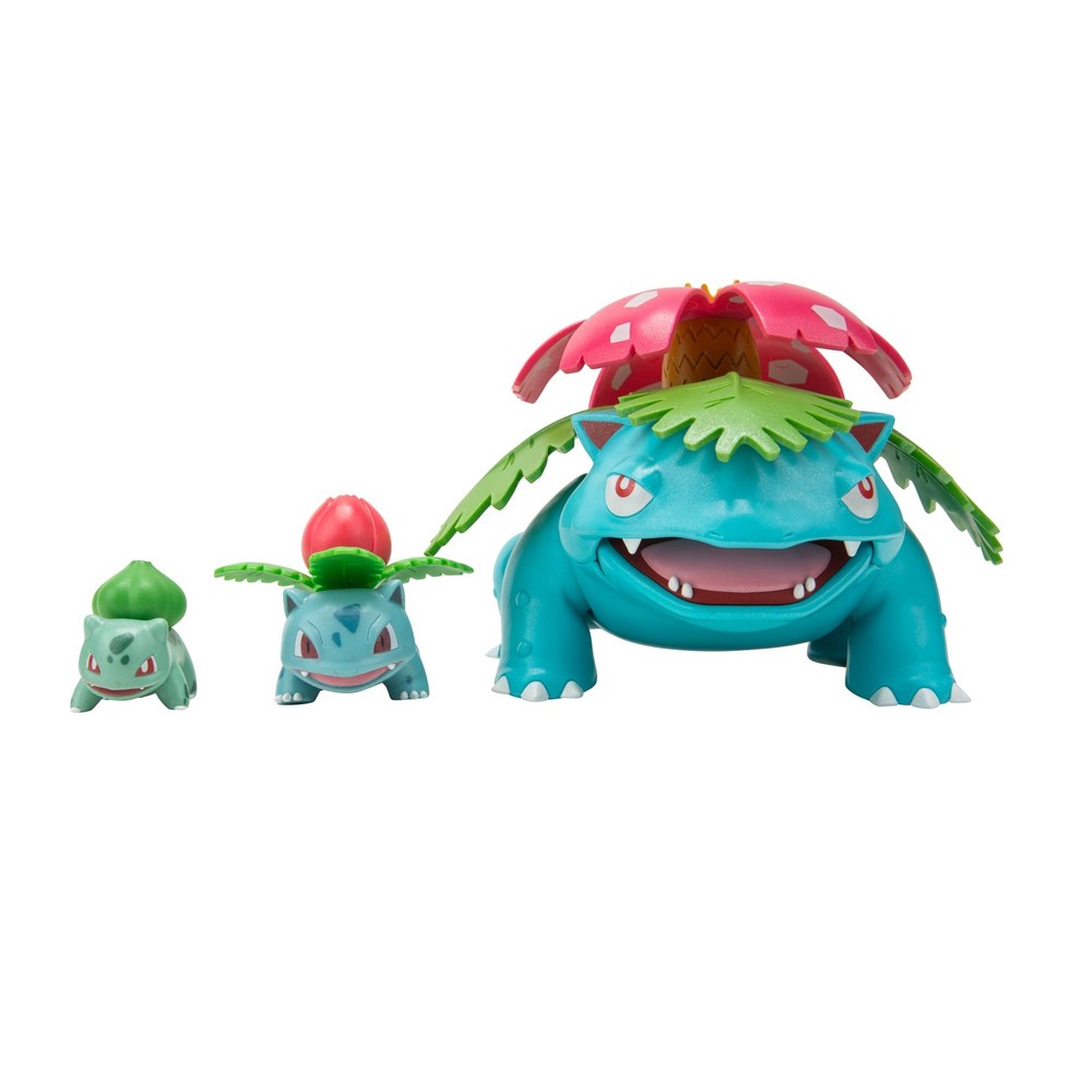 Pokémon Select Evolution 3 Pack - Features 2-Inch 3 Piece Set, Style 1