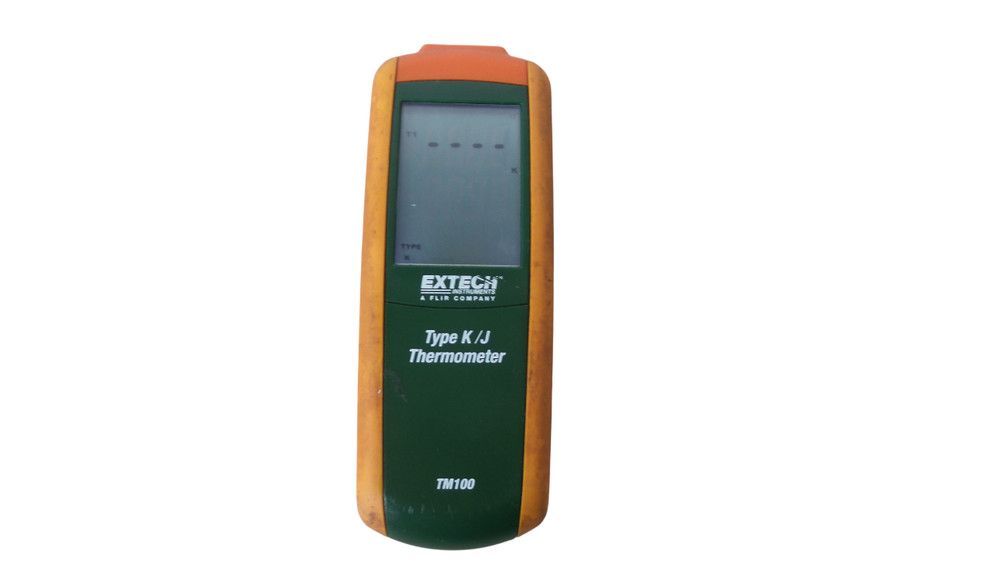 Extech TM100: Type K/J Single Input Thermometer - Free Shipping