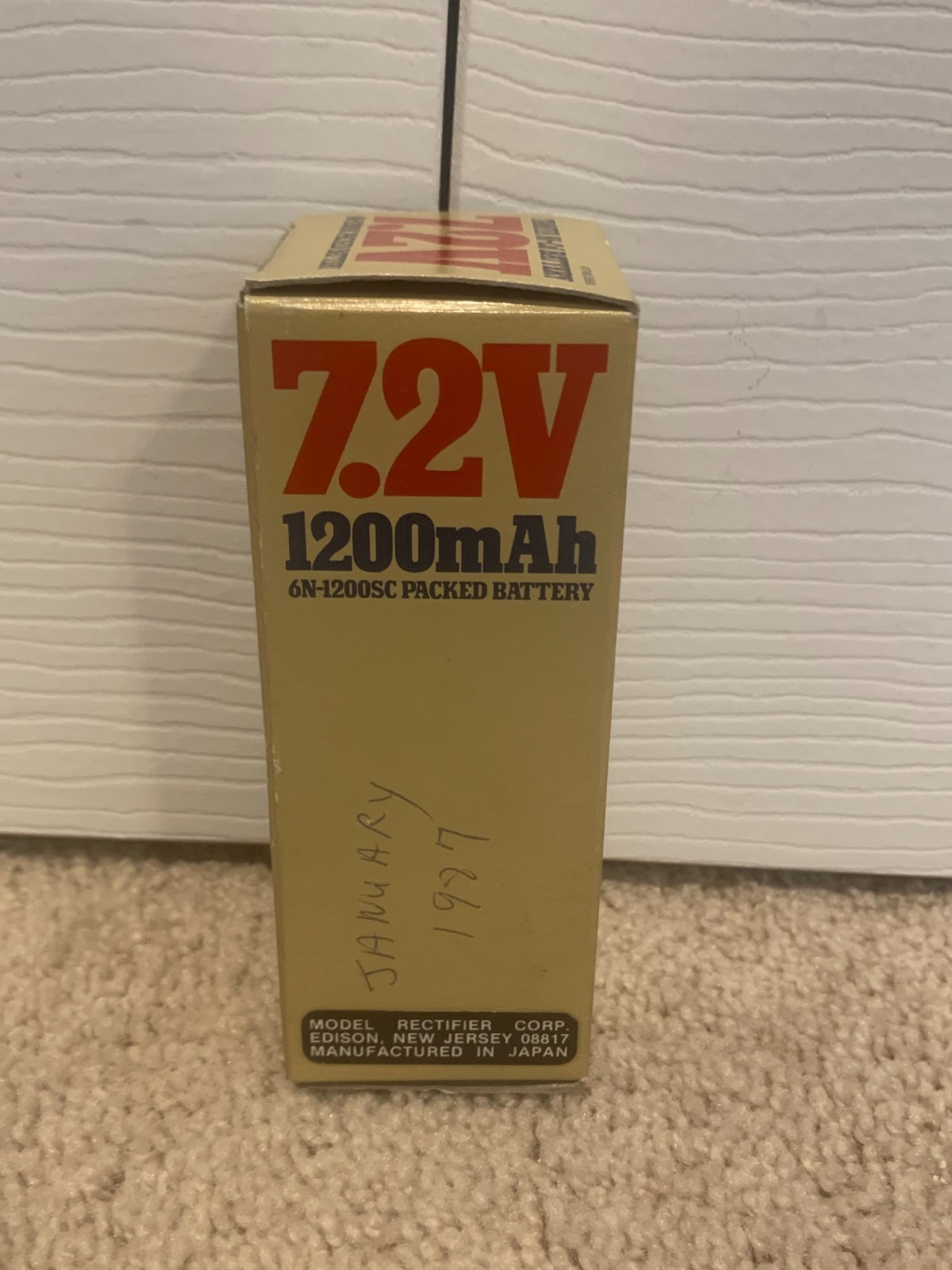 ** TAMIYA / MRC ** 7.2V 1200mAh Ni-Cd Battery Hump Pack (5508 / 55008) 6N-1200SC