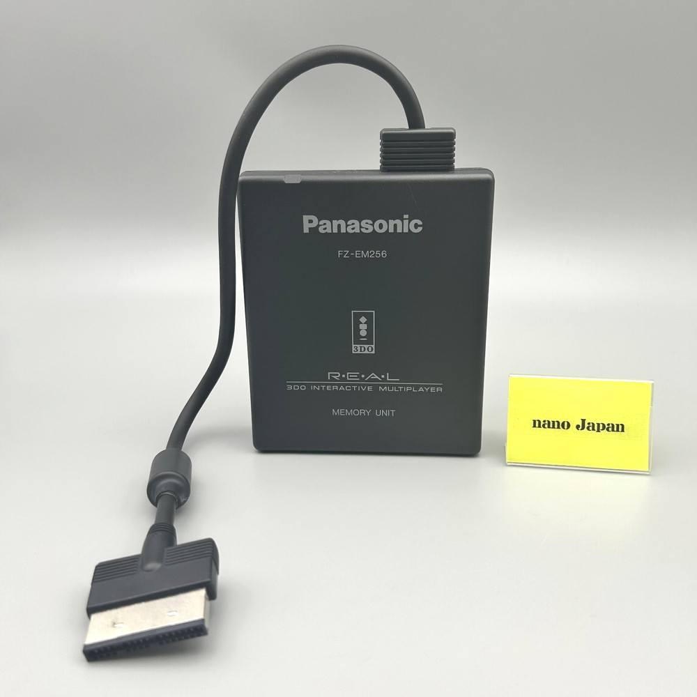 Panasonic 3DO FZ-EM256 External Memory Unit Backup Save Storage Adapter Used JP