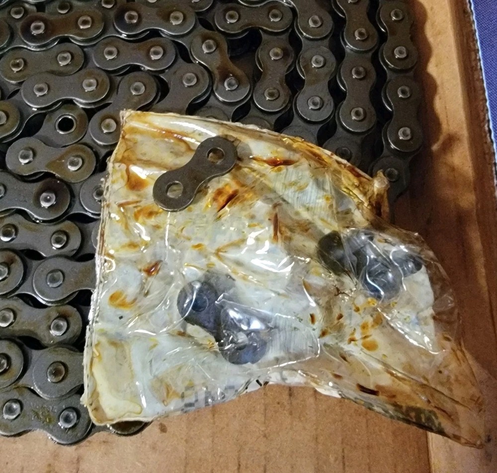 Morse 127714 Riveted Roller Chain 40R 10 Ft