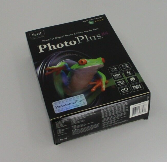 Photo Plus X4 Video Editor New Sealed