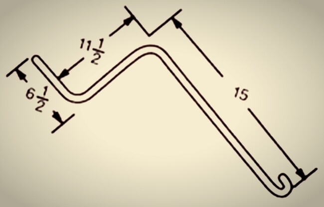 (10) Ten 6.5"x11.5"x15" Wheel Rake Teeth Tine Fits Otma,H & S,Sitrex,M&W,Rossi