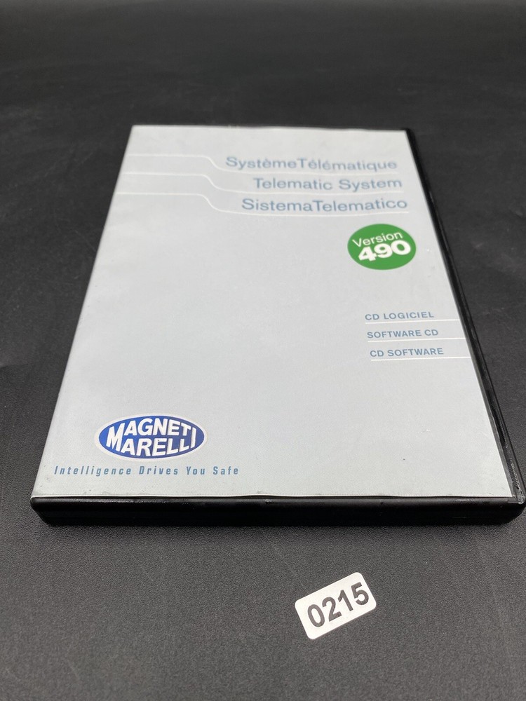 MagnetiMarelli Telematic System cd software, Cd Logiciel, Version 490 V6.52