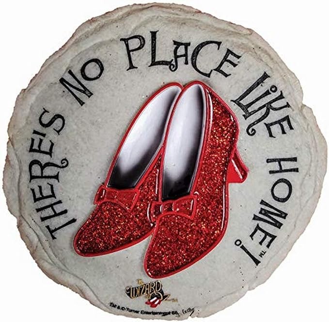 Spoontiques Wizard of Oz Ruby Slippers Decorative Garden Stepping Stone