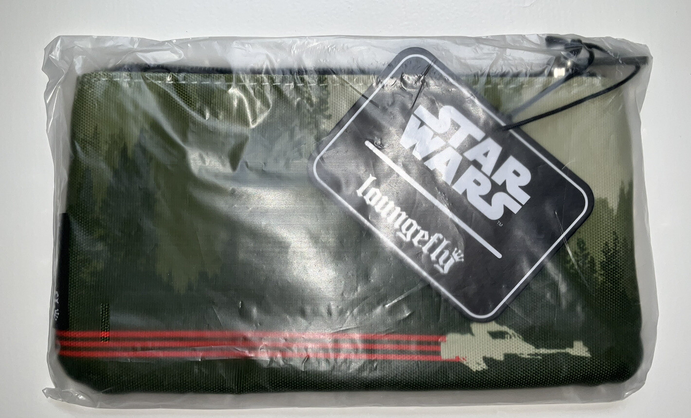 Loungefly Star Wars Endor Zip Pouch Cosmetic/Coin Bag/Case New!