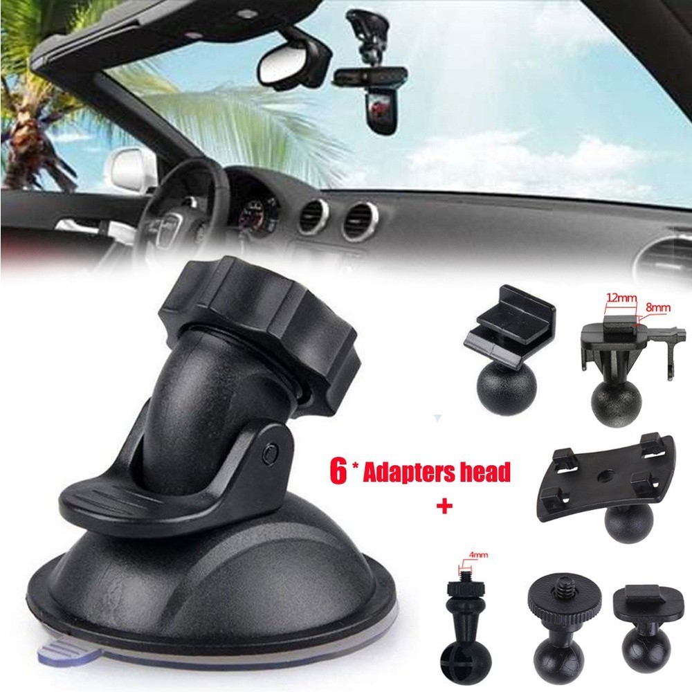 Vehicle Windshield Mount for Car For Dash Camera with Different Angle Rotation