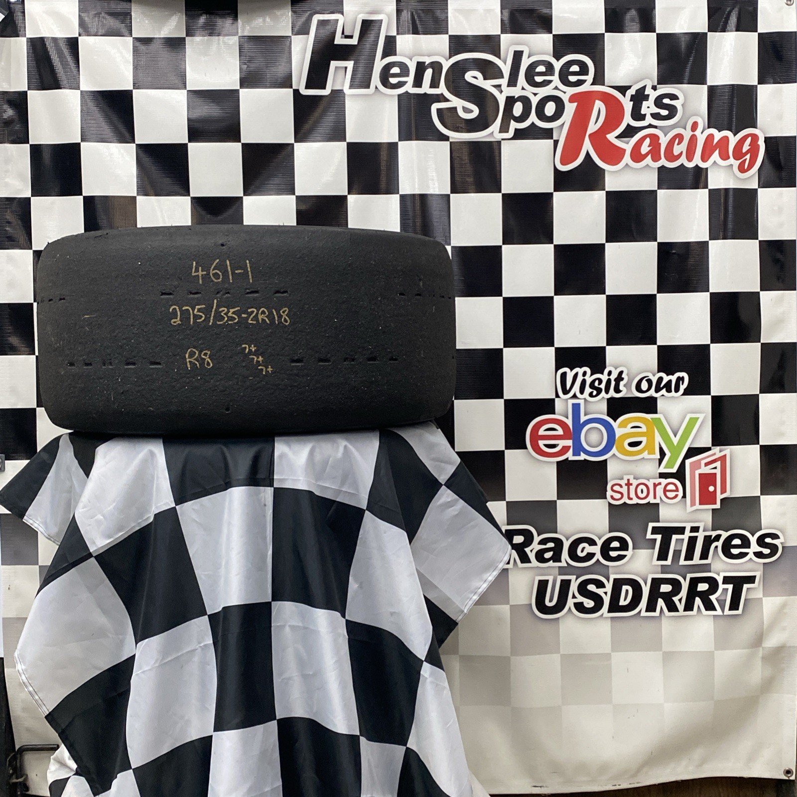 461-1 USDRRT HOOSIER TRACK ATTACK RACE DOT  Tire    275/35-ZR18   R8
