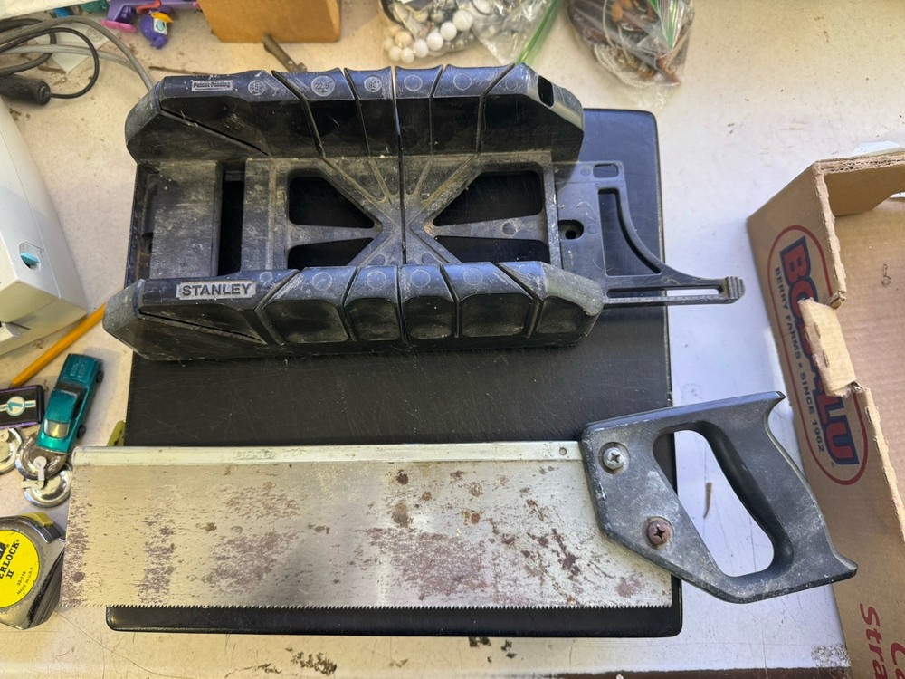 Stanley Miter Box & Saw Combo 051308