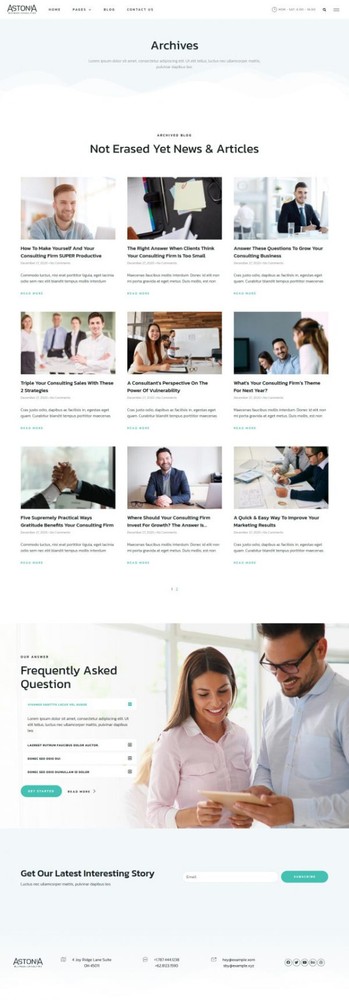 Premium Wordpress Elementor Template Kit Bundle | Business & Service Theme