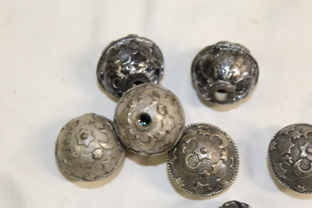 Lamp Finials , Solid ,Round w Stars and Moons