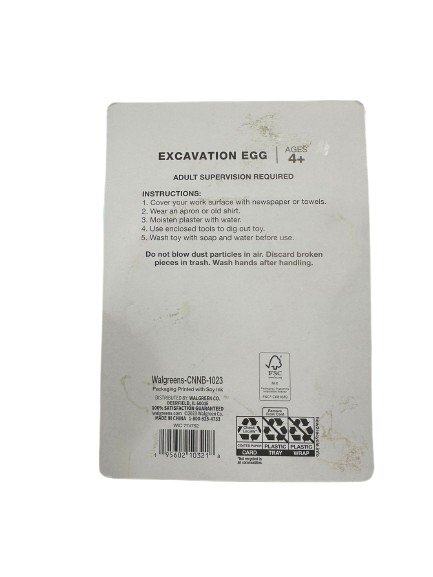 Happy Go Fluffy Excavation Egg Pink