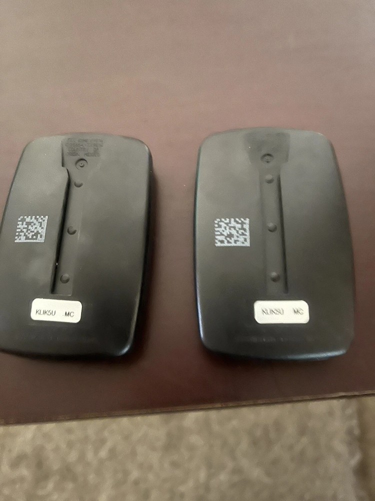 Chamberlain KLIK5U 2-Button Remote Black Universal ( 2 Remotes)