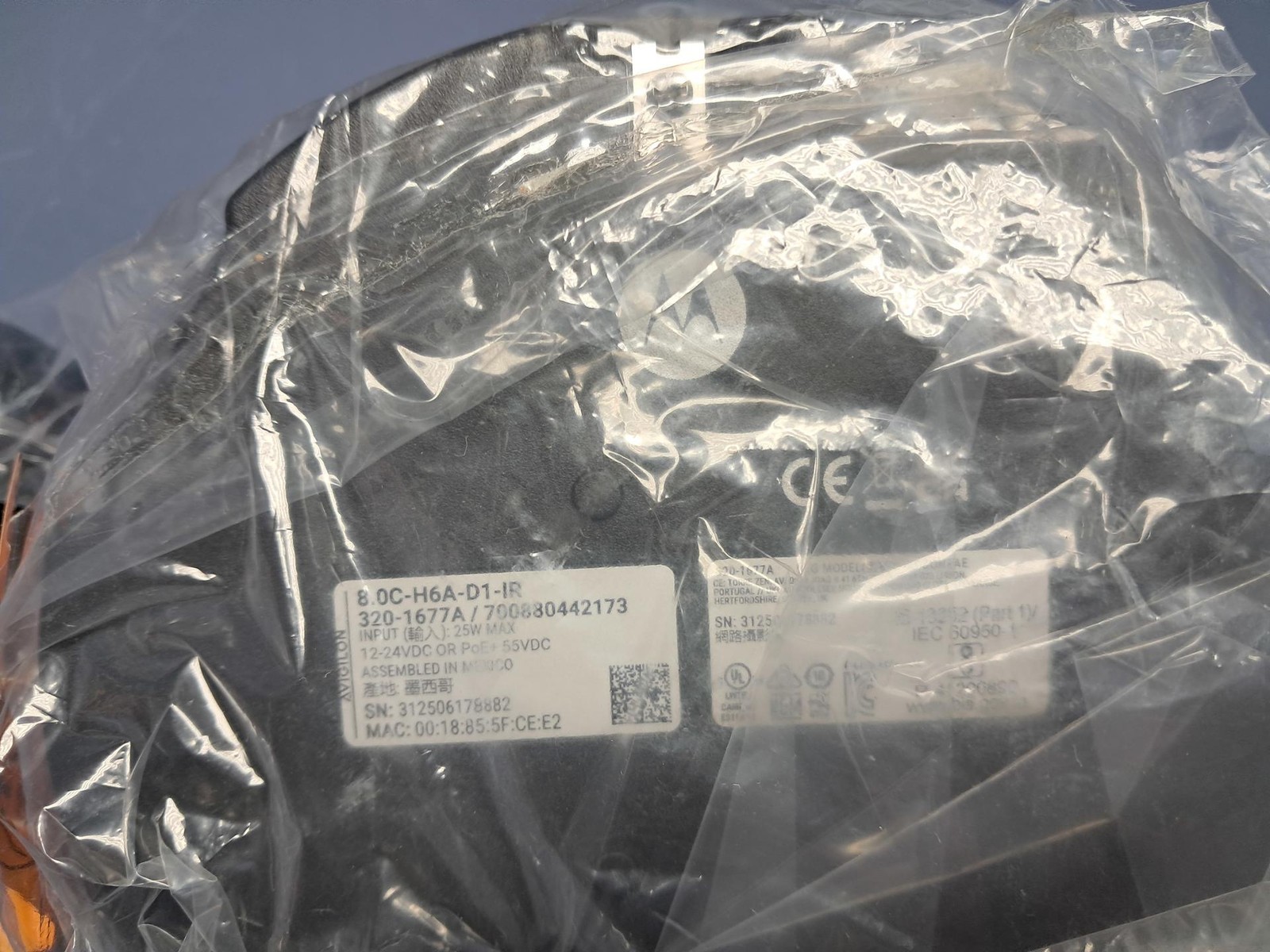 Motorola Avigilon - 8.0C-H6A-D1-IR - 8MP Dome Camera