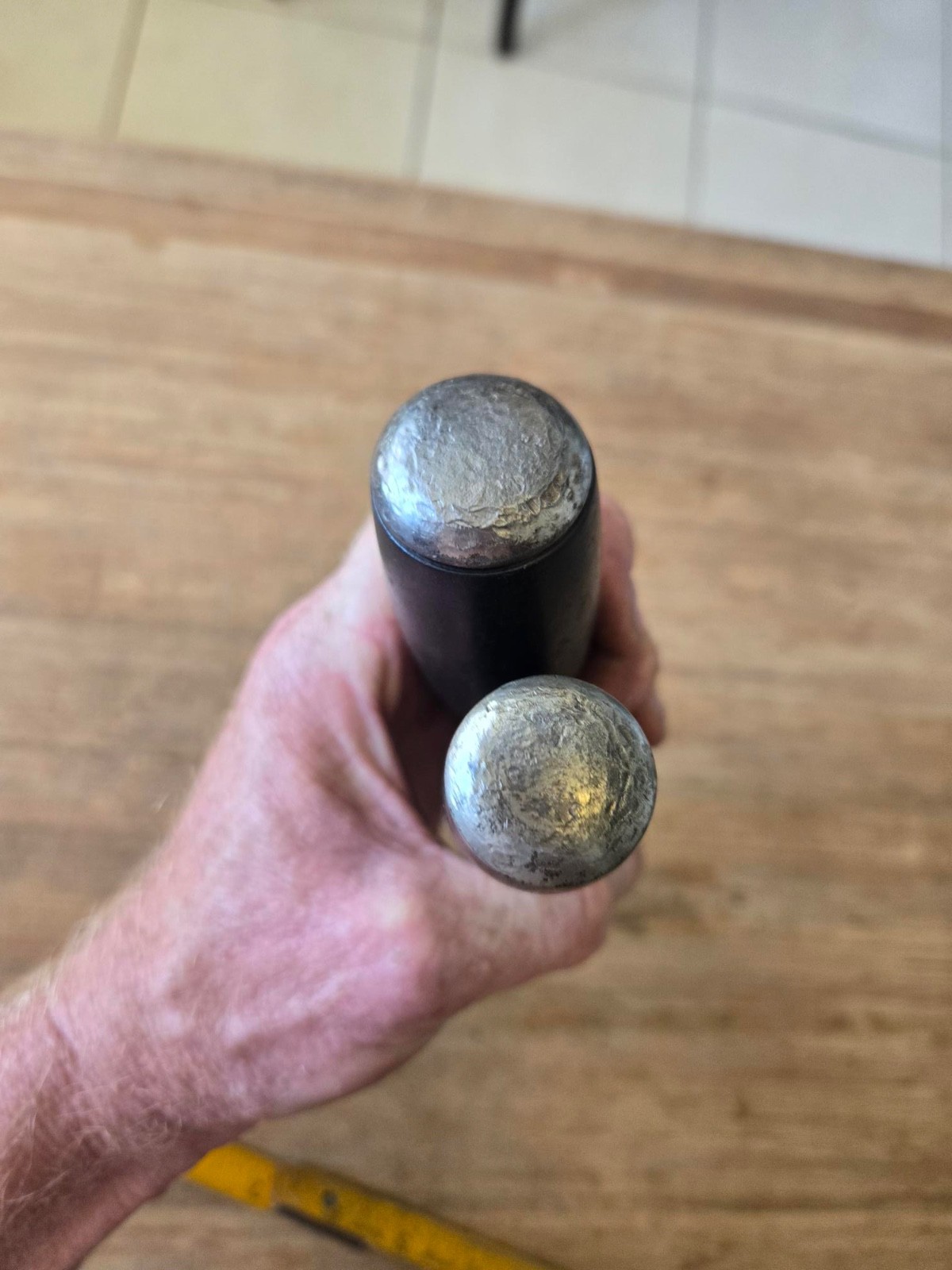 Vintage Stanley Everlasting No.40 Wood Chisel lot x2 -1 inch & 1 1/2 inch