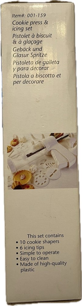 Roscan Cookie Press & Icing Set NOB/NOS