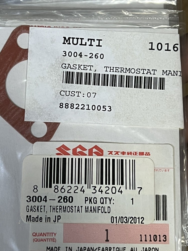 3004-260 Arctic Cat Gasket OEM