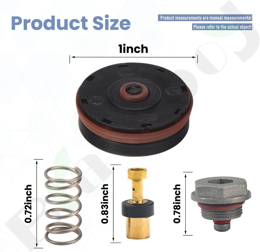 D55155 Air Compressor Regulator Replacement Kit - Includes Lube for Efficiency