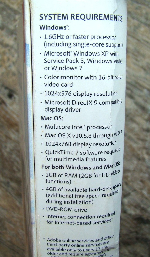 Photoshop Elements 10 ~3 Software CDs 2011~ w Serial # 🫧