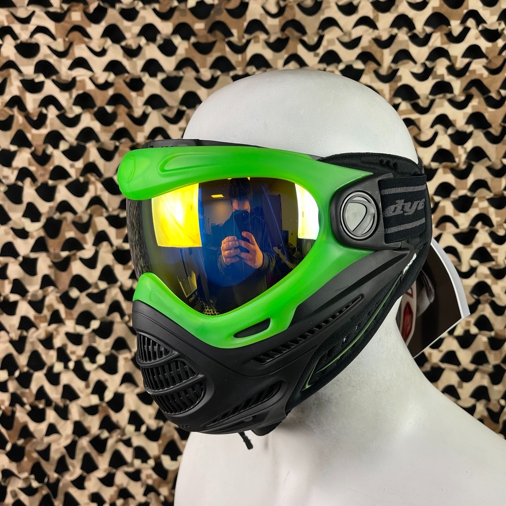 NEW Dye Axis Pro Paintball Mask - Lime