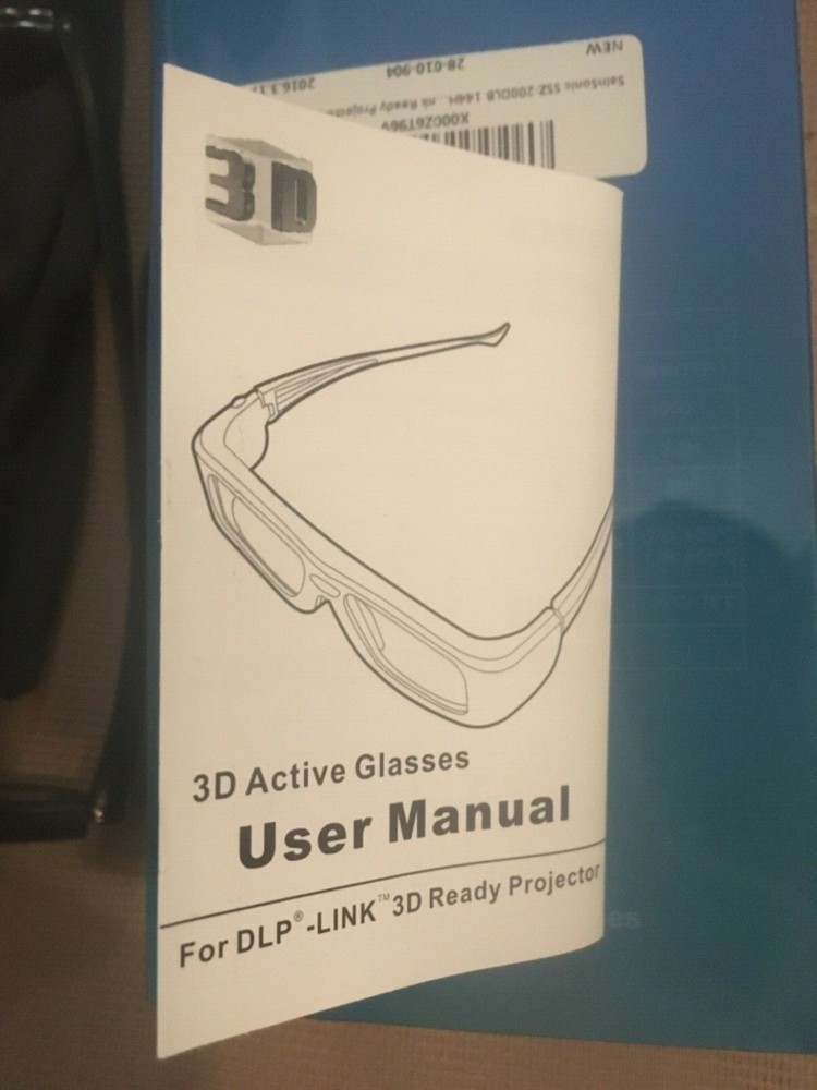 3D ACTIVE SHUTTER GLASSES ZODIAC