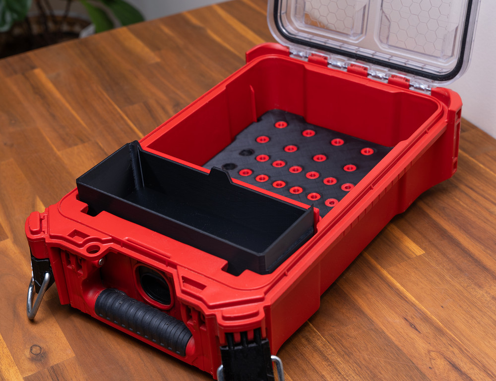 1/2" & 1/4" Router Bit Insert Tray for Packout Organiser Boxes | 3D Printed