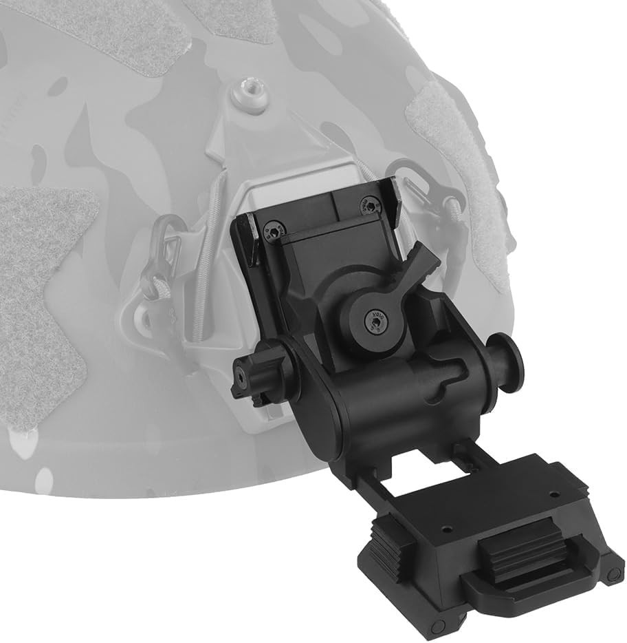 Adjustable Tactical Helmet Mount for Night Vision Goggles - Lightweight Design