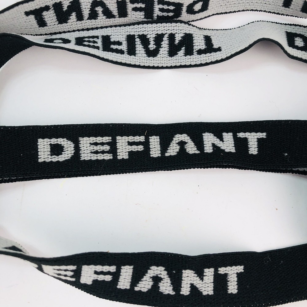 Defiant Headlight Head Lamp Light Forehead Camping Adjustable Straps Tested EUC