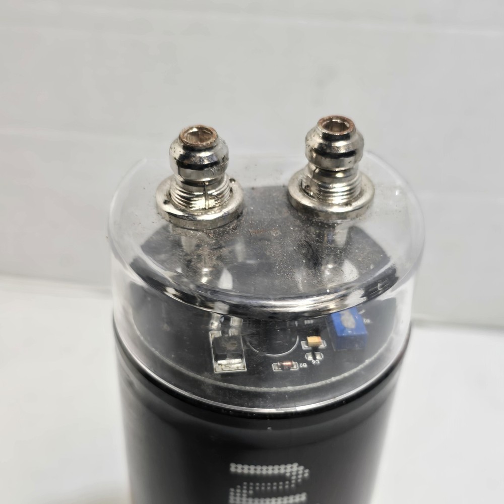 Belva BB2D 2 Farad Capacitor with Red Digital Voltage Meter