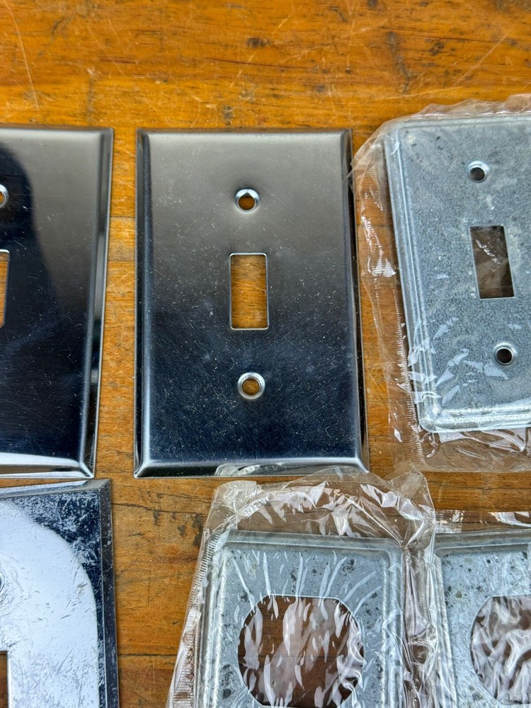 6 Vintage Light Switch Covers & 4 Outlet Covers, Original Unopened Package for 7