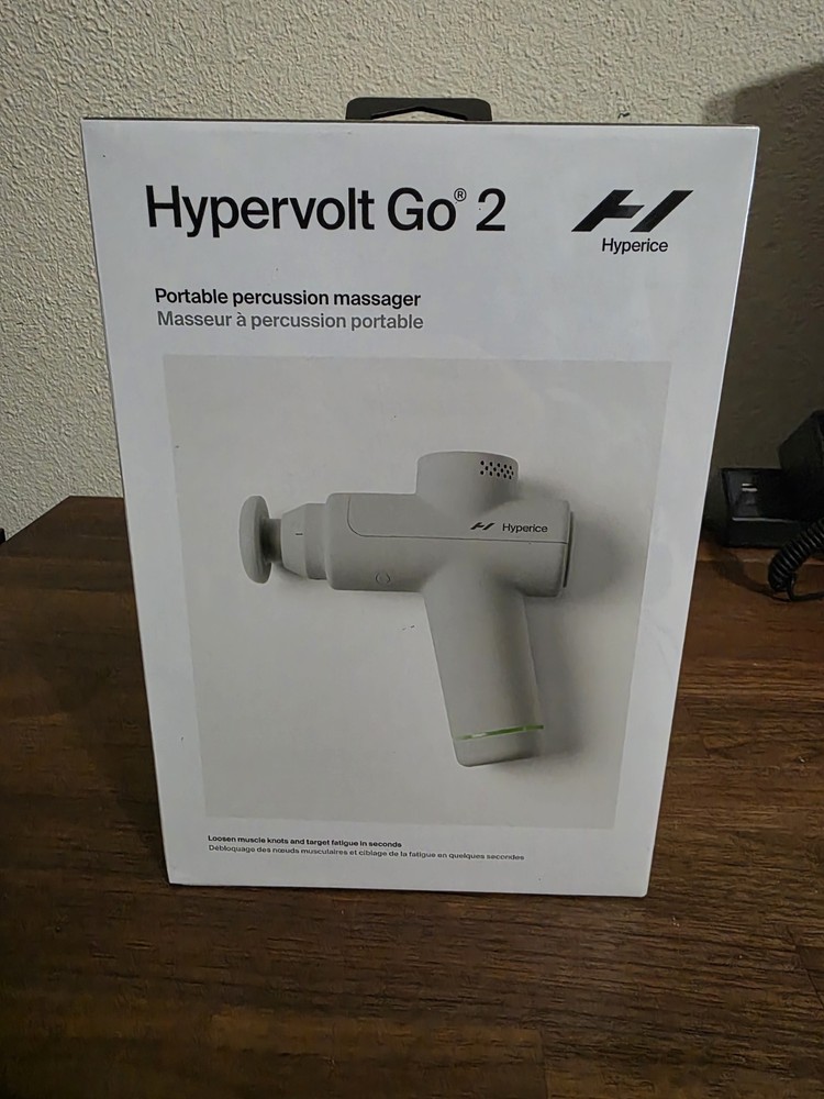 Hypervolt GO 2 Handheld Percussion Body Massage Device 3 Speed New