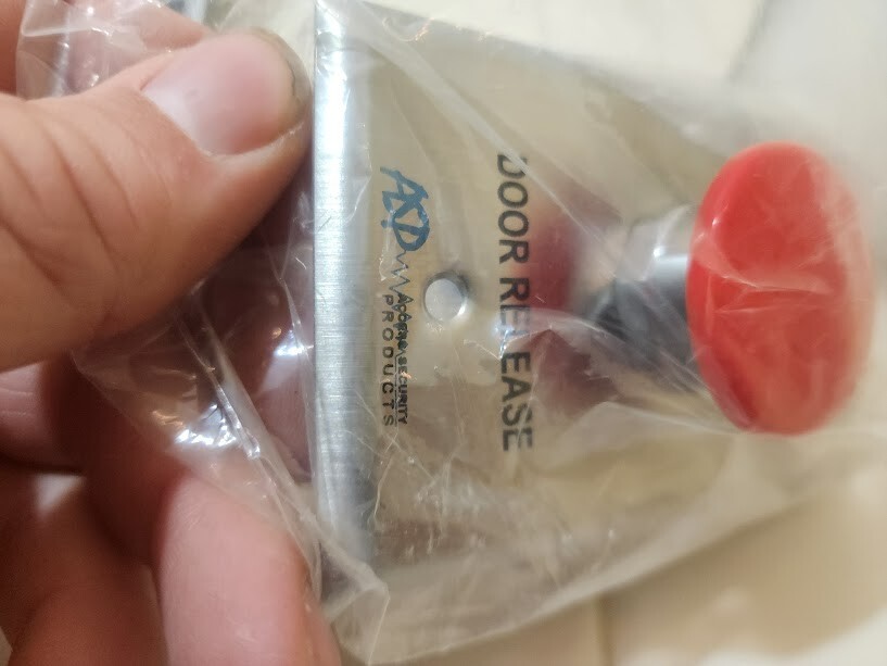 Access Security Products Model ASP-32 Push Door Release for Emergency Button